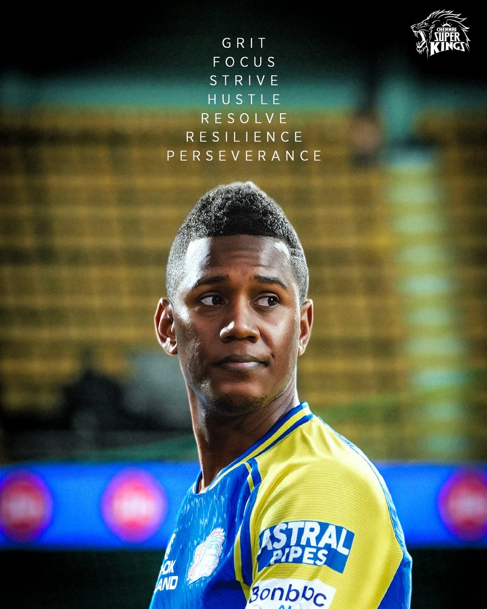 Akeal defined 🦁

#WhistlePodu #Yellove