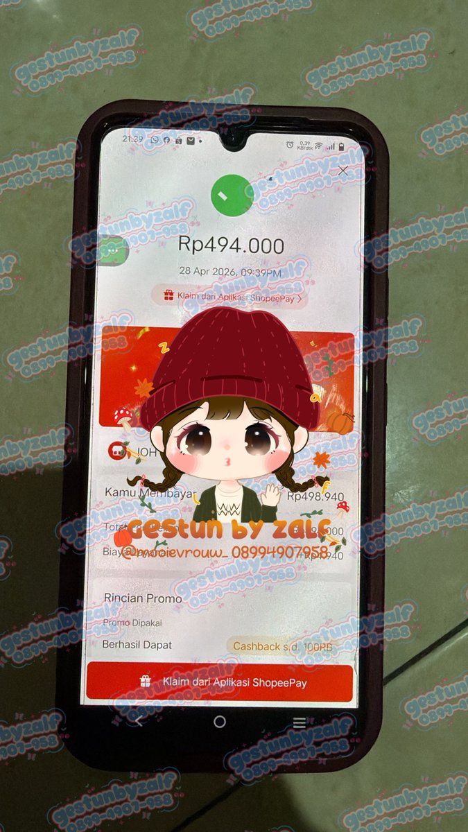 GESTUN INSTAN TRUSTED || backup by zalfaa tweet media