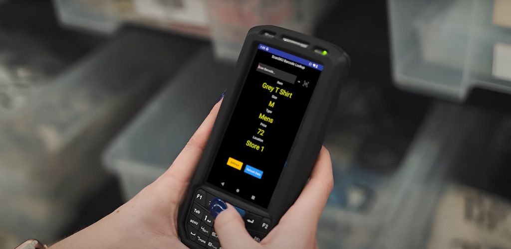 Our new lookup app has arrived ! scansku.com/products/barco… Perfect for looking up warehouse or shop data