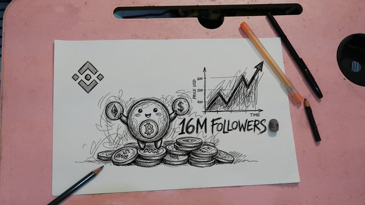 Fellis7_'s tweet photo. @binance This is my drawing, hope you like it;) @binance 
You can also find more of my work on my Instagram @felliiuu_ hihi ✨ https://t.co/XGd77BCHwn
