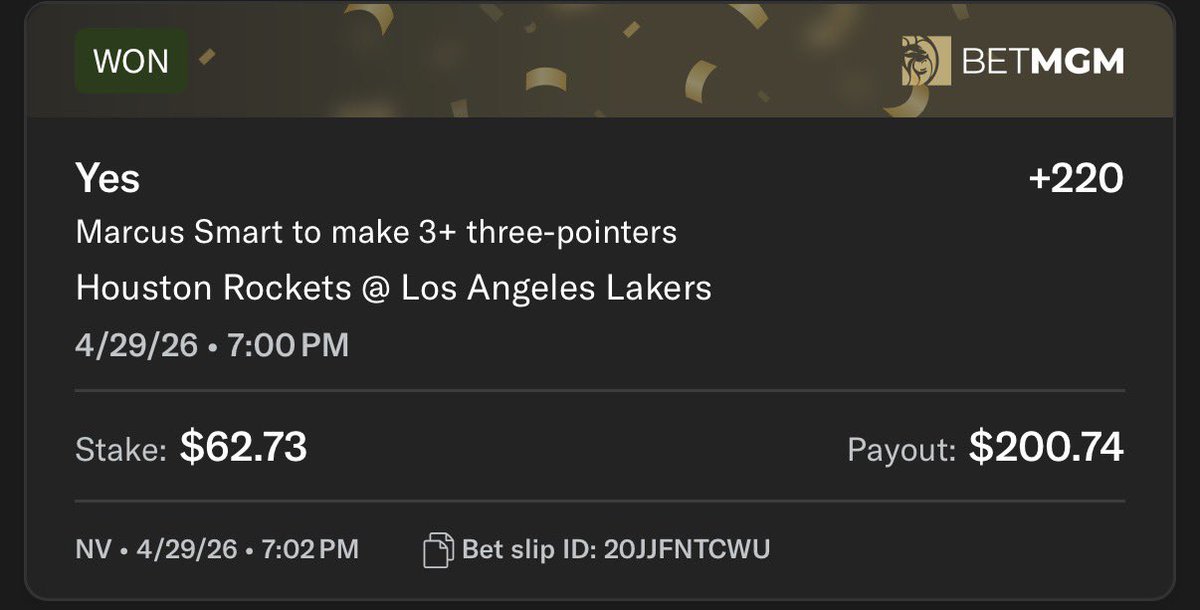 First half cash. ✅ how ya Marcus