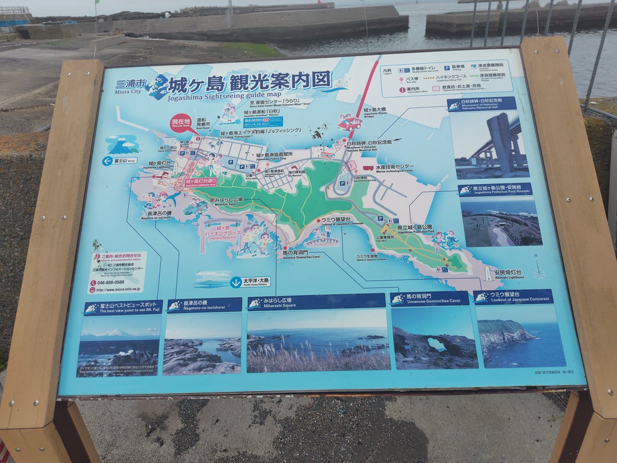 無計画でカントーチホーに来て、今日やる事ないので半島の先まで