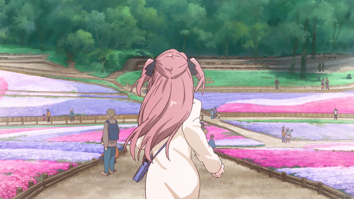 The flowers are so pretty! 🌸 (via Botan Kamiina Fully Blossoms When Drunk)