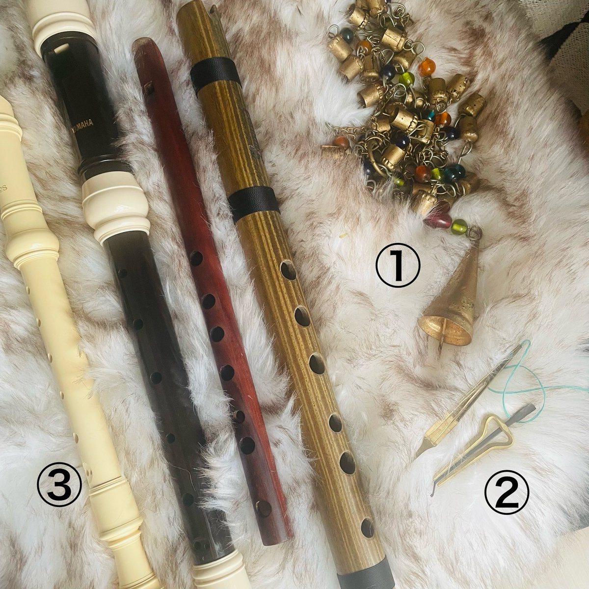 とんがり帽子のアトリエ 制作で個人的に取り入れた楽器たちも紹介し