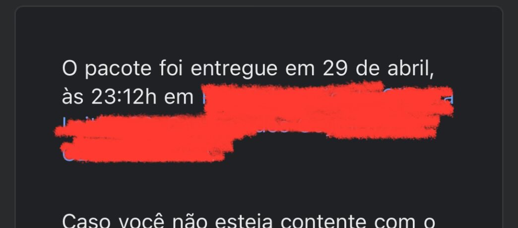 ssangis's tweet photo. e o entregador do ML que entregou minha encomenda 11 horas da noite https://t.co/W3IoAnmFb2