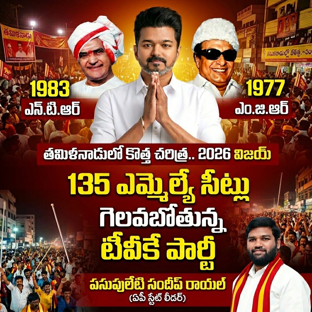 SPRoyal234's tweet image. 🔥 History Repeats 🔥 

@TVKVijayHQ @TVKPartyHQ
#mgr #ntr #vijay