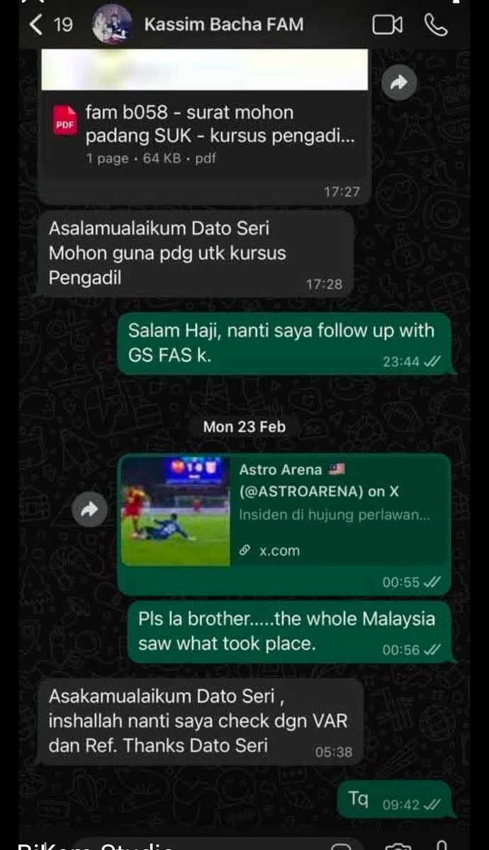 AmirulMyrol's tweet photo. yang ni ke cai? takde unsur ugut/rasuah pun. sekadar teguran je. gebang je lebih https://t.co/tGfScbFibD
