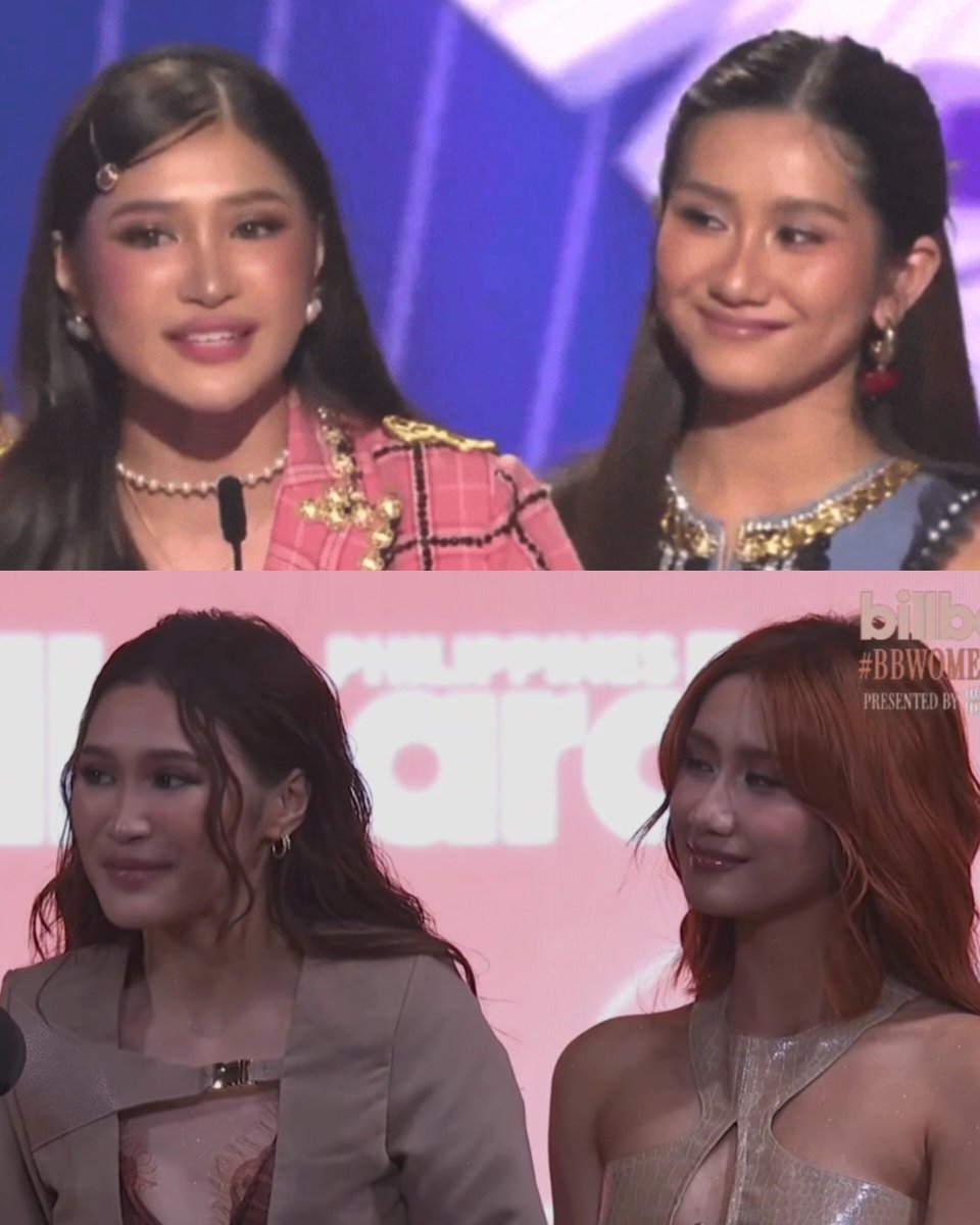 my fave speech moment: yung di tinatago ni bebe pag proud siya sa ganda ng speech ni jho 🥲🥹

BINI GLOBAL FORCE FILIPINAS 

#BINIForBBWomenInMusic
#BINIGlobalForceHonoree
