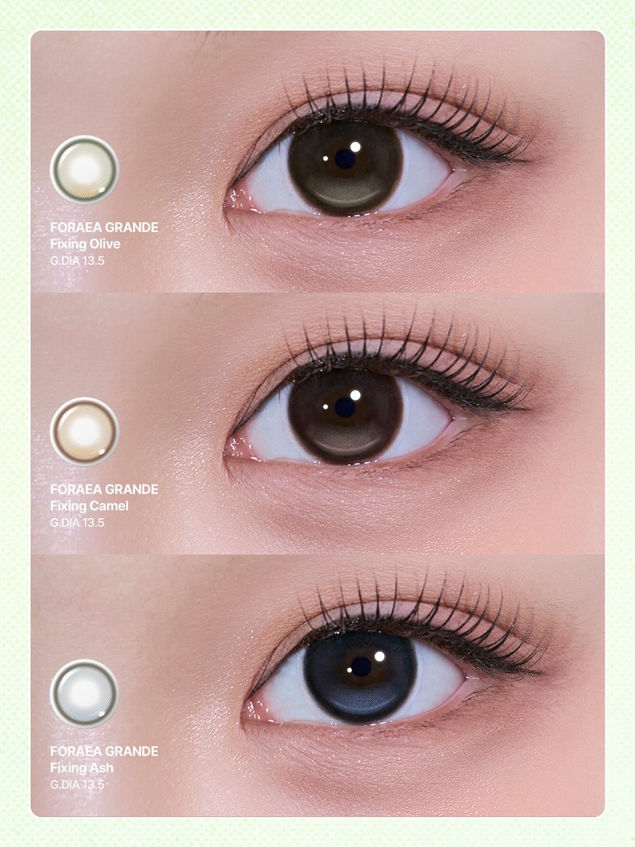 beautyskymu's tweet photo. ห่างหายไปนาน กลับมาแล้วค่า🍀
เปิดพรี Foraea เลนส์ตาแก้วตาใส ꕤ˚ เพิ่มขนาดใหม่ G.DIA 13.5

UV Blocking, Silicoone Hydrogel
ค่าสายตา 0.00~ -8.00

🍑 รายวัน มีขนาดเดียว G.DIA 13.2
price : 690฿ (1 box - 10 pcs)

⭐️ รายเดือน มี G.DIA 13.2 และ 13.5
price : 590฿

ปิดรับ 5 พค.
รอไปรับของ 3-5 วัน ถึงไทยช่วงกลางเดือน