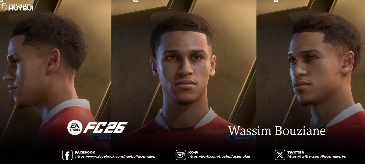 FacemakerVn's tweet image. NEW FACE  #FC25 #FC26
Wassim Bouziane 🇳🇱
⚡️Free for members : 
patreon.com/huybuifacemaker
🖇️Link Download👇
ko-fi.com/s/dd5256afa5
buymeacoffee.com/facemakerhuybu…
📩 Custom Face Requests
#facemakerVn #PES2021 #FC26 
@love01010100
@allFCfacemakers
