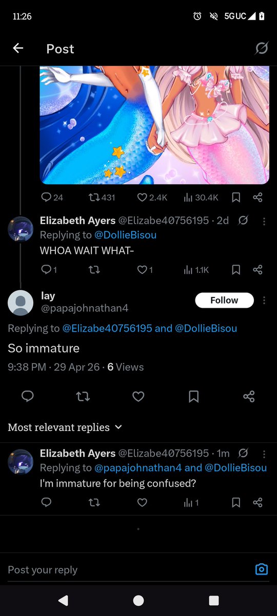 Elizabeth Ayers tweet media