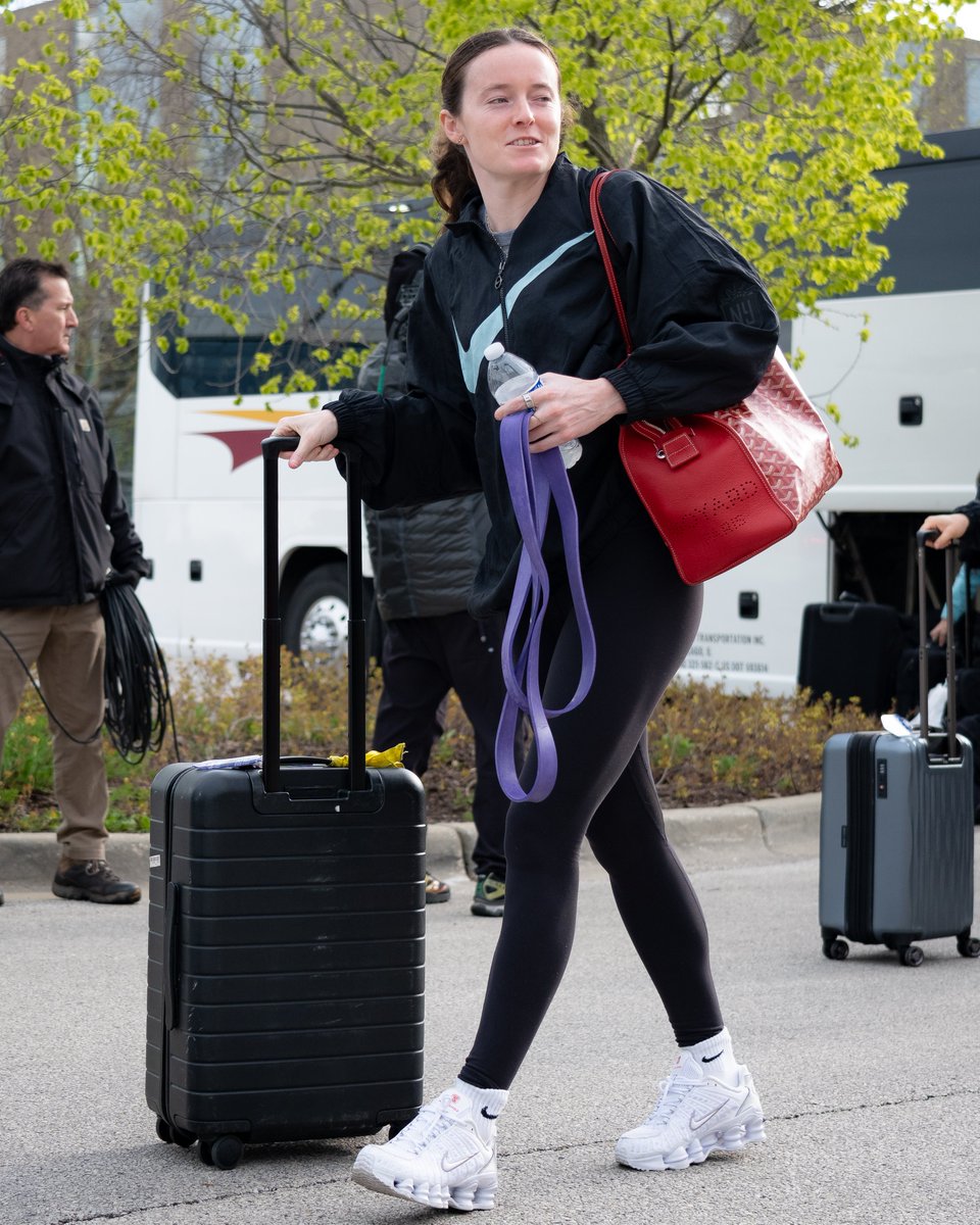 NWSL's tweet photo. .@GothamFC has arrived in the windy city 🌬️ https://t.co/SWn1dZKZgY