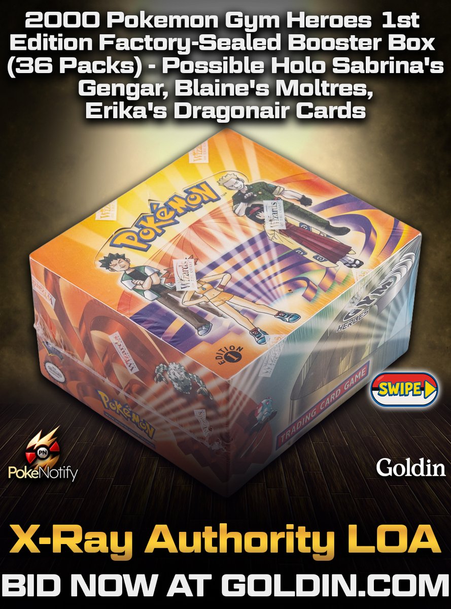 gym heroes 1st edition booster box Gym Heroes 1st Edition Booster Box – Loose Packs Trading Co main image 0