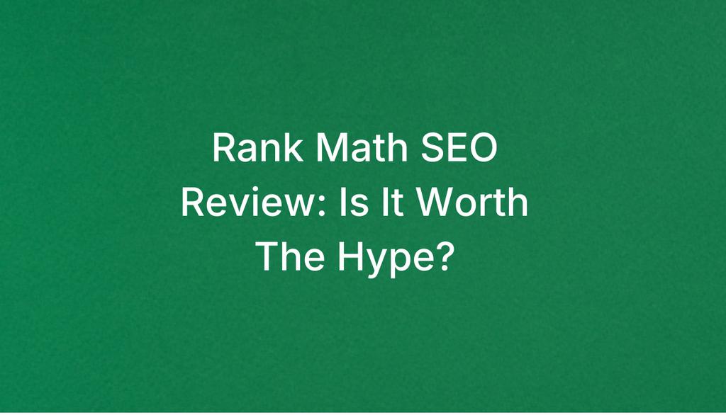 DigiFrienz's tweet image. Rank Math SEO is one of the best WordPress SEO plugins. From on-page SEO to traffic analytics to post redirection, it can do several things on your WordPress website. #SEO #WordPress #Technology @HeartofManoj
lttr.ai/AqnPD
