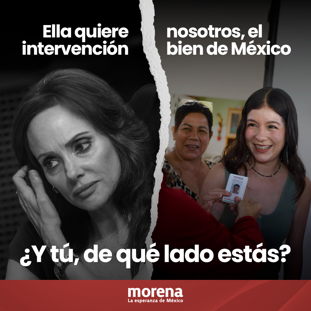 Morena tweet media