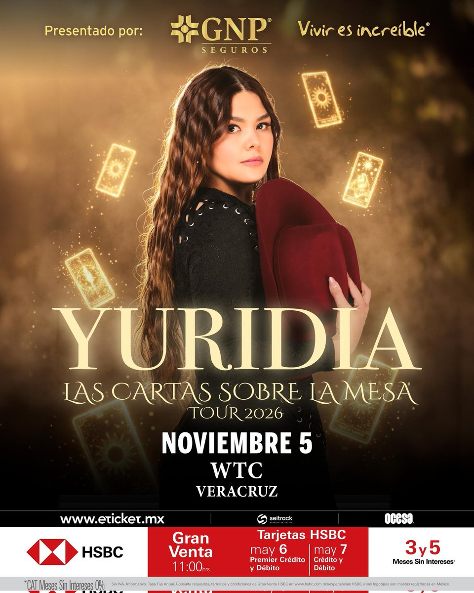 Yo les avisé con tiempo de Yuridia en. El Estadio GNP Seguros y decían otros que disque insiders que era mentira