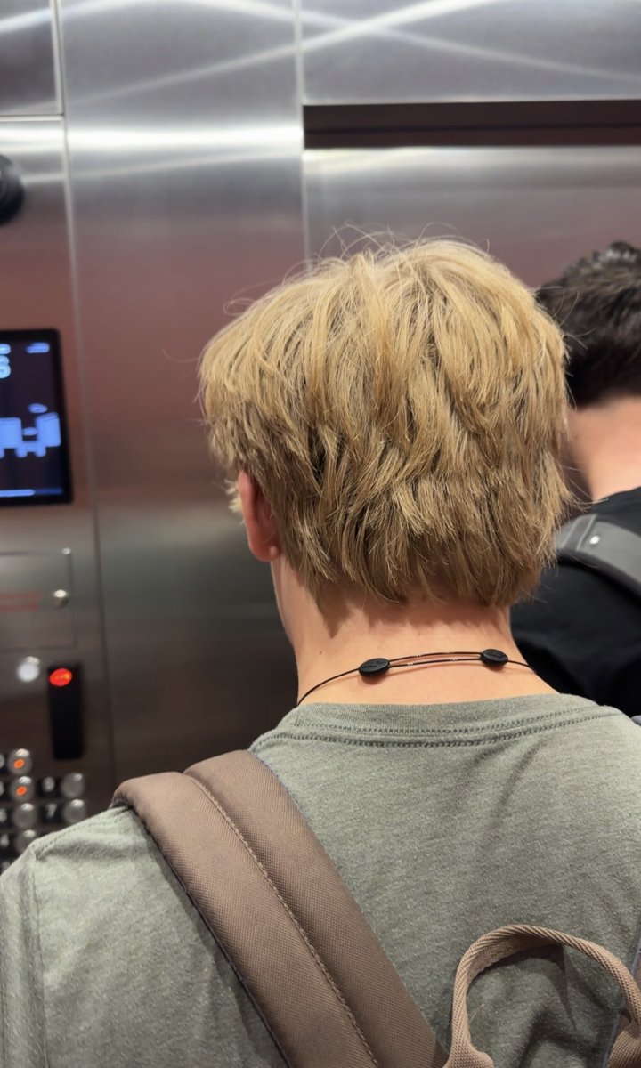 Got stuck in the elevator with him today. Pretty solid guy