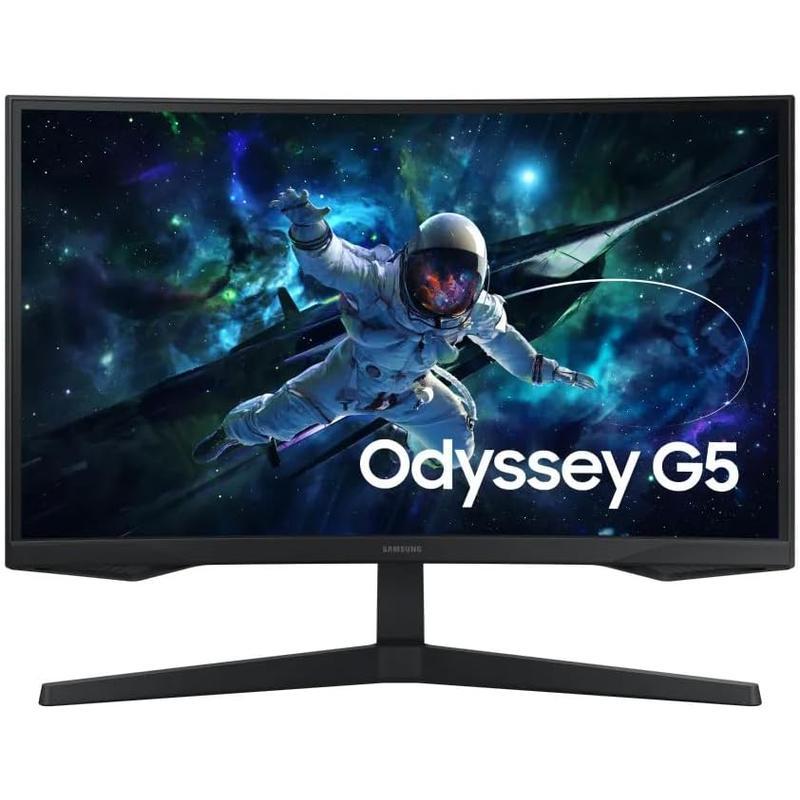 tecno_ponte's tweet image. 🎮 Amazon - Monitor Gamer Samsung Odyssey G5 27, Resolução QHD, Taxa de atualização de 165Hz &amp;amp; 1ms de tempo de resposta (MPRT), Curvatura com 1000 #Gamer
📈 R$ 979,00
🔑 CUPOM: PODECOMPRAR

🏃‍♀️ Estoque voando: amzn.to/4r8k0Az