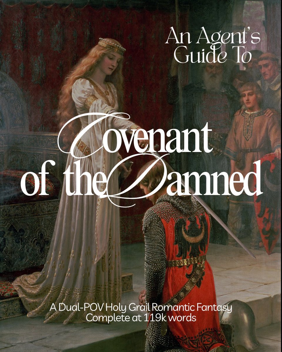 ByHannaPatrick's tweet image. If you like:

🔮Elemental magic
🔥Slow burn romance
❤️‍🔥Strangers➡️lovers➡️enemies
⚔️Fierce female protagonists
💖LGBTQIA rep on the page
🤪All the banter

Then this one’s for you! COVENANT OF THE DAMNED is a 119k rom. fantasy querying now #Q #RF #A #F #QuestPit