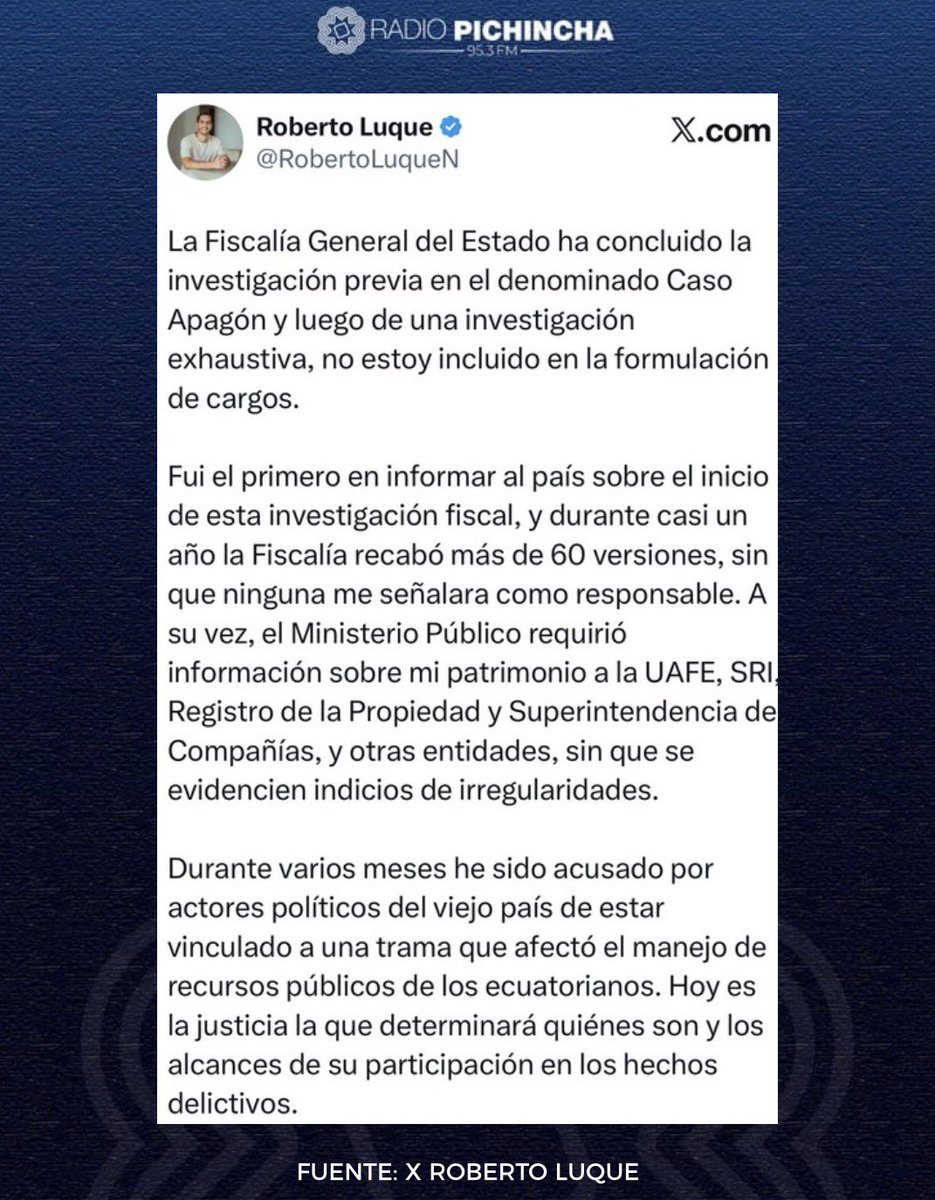 Radio Pichincha tweet media