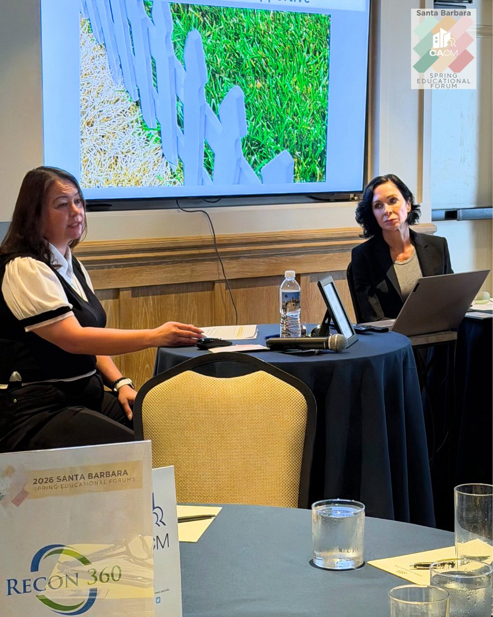CACMchat's tweet image. Thank you to everyone who joined us at our #SantaBarbara #SpringForum! 🌴

A great afternoon diving into crisis communication skills &amp;amp; connecting with our amazing community. Thank you sponsors &amp;amp; speakers!

Can’t wait for the next forum 🙌
#CACM #CommunityManagement
