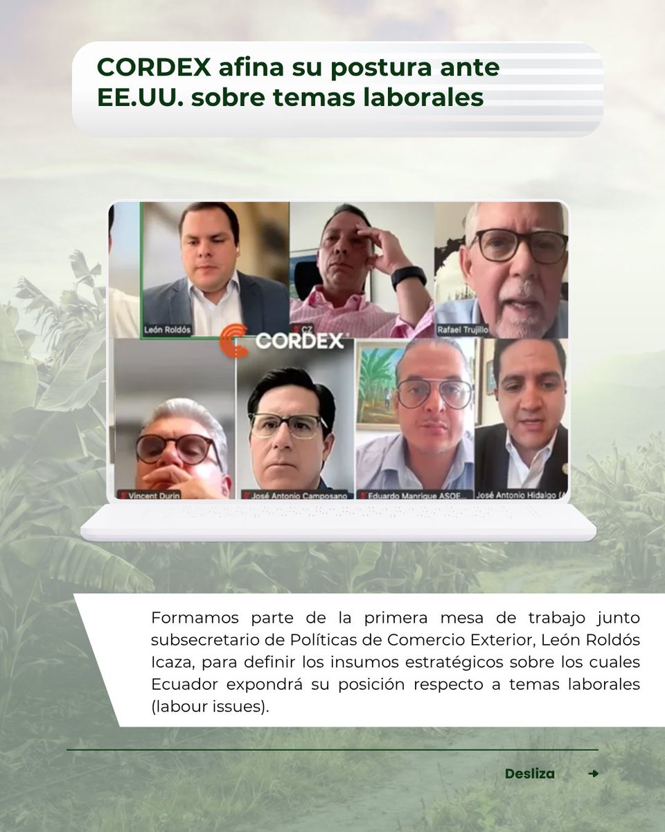 aebeecuador's tweet photo. 🍌Durante la semana 18 #AEBE participó en diversos espacios que impulsan el desarrollo del sector bananero y fortalecen la articulación entre el ámbito empresarial, académico y diplomático. A continuación se presenta los eventos en los que participó el gremio.

#OrgulloAEBE https://t.co/026Zy0d53S