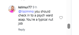 lissimmo1000's tweet photo. typical now she has deleted the comment and re posted the following; https://t.co/SG4f2bSciE