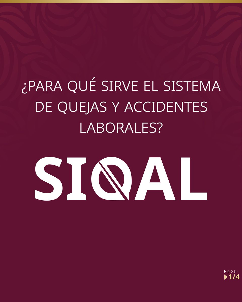 STPS_mx's tweet image. ¿Alguna vez has tenido un accidente en tu centro de #Trabajo o se han vulnerado tus #DerechosLaborales?

Ahora, puedes denunciarlo en el #SIQAL, una plataforma para dar atención oportuna a tus quejas o denuncias.

💻 Visita: siqal.stps.gob.mx