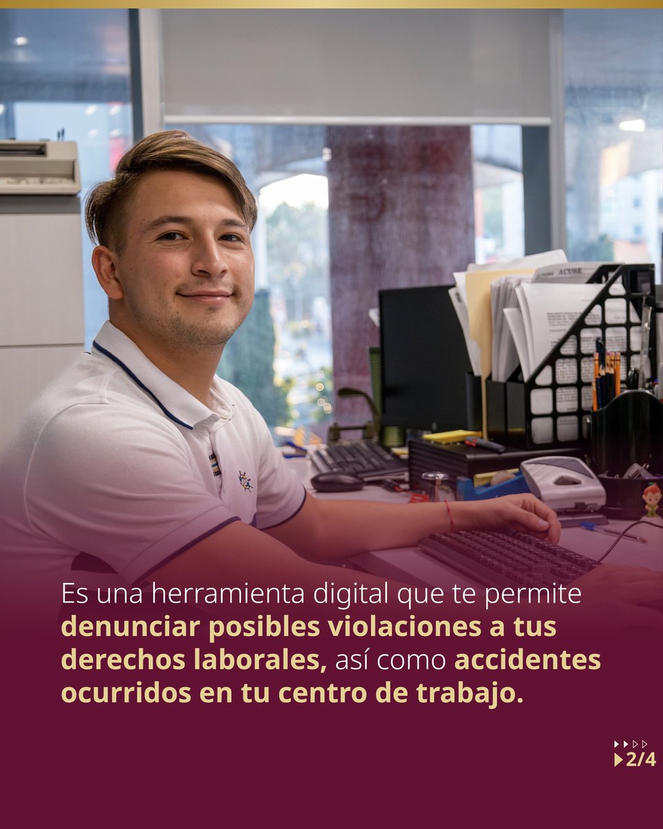 STPS_mx's tweet image. ¿Alguna vez has tenido un accidente en tu centro de #Trabajo o se han vulnerado tus #DerechosLaborales?

Ahora, puedes denunciarlo en el #SIQAL, una plataforma para dar atención oportuna a tus quejas o denuncias.

💻 Visita: siqal.stps.gob.mx