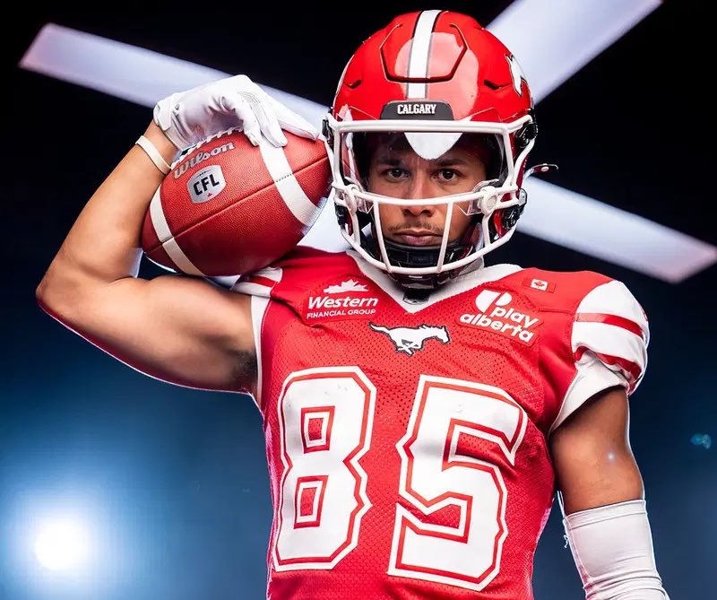 3DownNation's tweet image. Calgary Stampeders drop new uniforms for 2026 CFL season

3downnation.com/2026/04/29/cal…

#CalStampeders #Calgary #YYC #Stamps #CFL