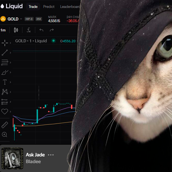 apocryphh's tweet photo. gliquid

longing gold on @liquidtrading with exactly 67 braincells. meow.

use my ref EDYR5FC3 so we can both go broke together. woof. https://t.co/WedhHGIGMj