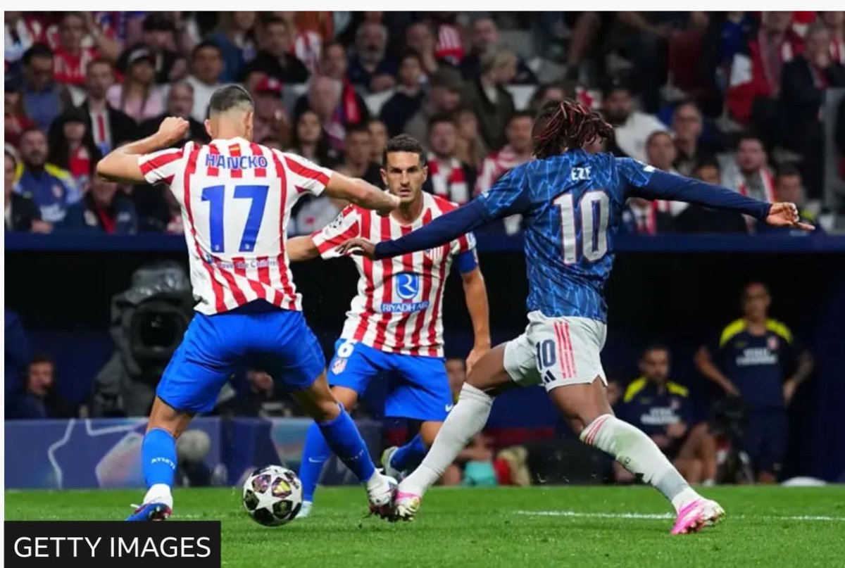 banolus's tweet photo. @ChampionsLeague How is this not a penalty? The referees are ruining this beautiful game. He was intimated and he influenced by the crowd and the coach. Very shameful. https://t.co/l8daKcnQB0