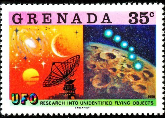 multistagecorre's tweet image. real cases real stamps 
Grenada 1978 - U.N Study Flying Objects

#UFO
🔭 🌜 🌑 🌚 👽
#OVNI
🛸👽🚀
we oppose deception 😋