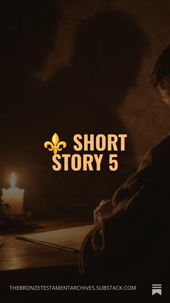 Lucien_Ardent's tweet image. The most dangerous corruption does not feel imposed.

It feels like clarity.

Entry 0005 — The Voice That Was Not There is now in the archive.

#CodexVigilans #HistoricalFiction #Medieval

…eBronzeTestamentArchives.Substack.com

open.substack.com/pub/thebronzet…