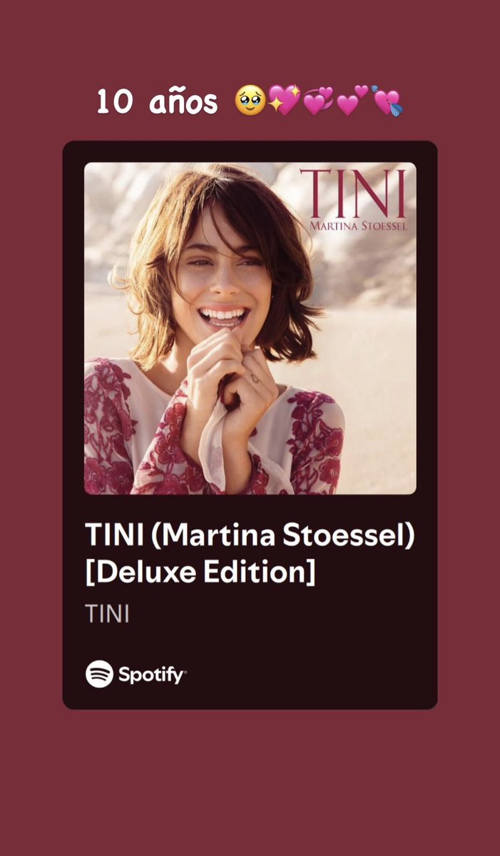 Nueva historia de Instagram de TINI vía latriplete___