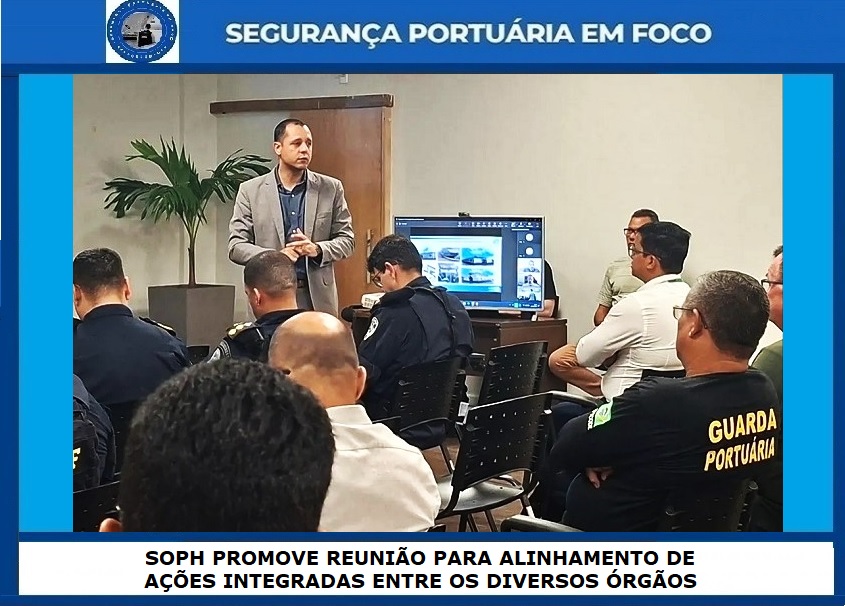 SEGPORTEMFOCO's tweet image. SOPH PROMOVE REUNIÃO PARA ALINHAMENTO DE AÇÕES INTEGRADAS ENTRE OS DIVERSOS ÓRGÃOS
Na reunião foram apresentadas propostas do reforço da segurança pública na área portuária e ao longo do Rio Madeira.
#SOPH #portodeportovelho #GPORT #guardaportuaria

Link:
segurancaportuariaemfoco.com.br/2026/04/soph-p…