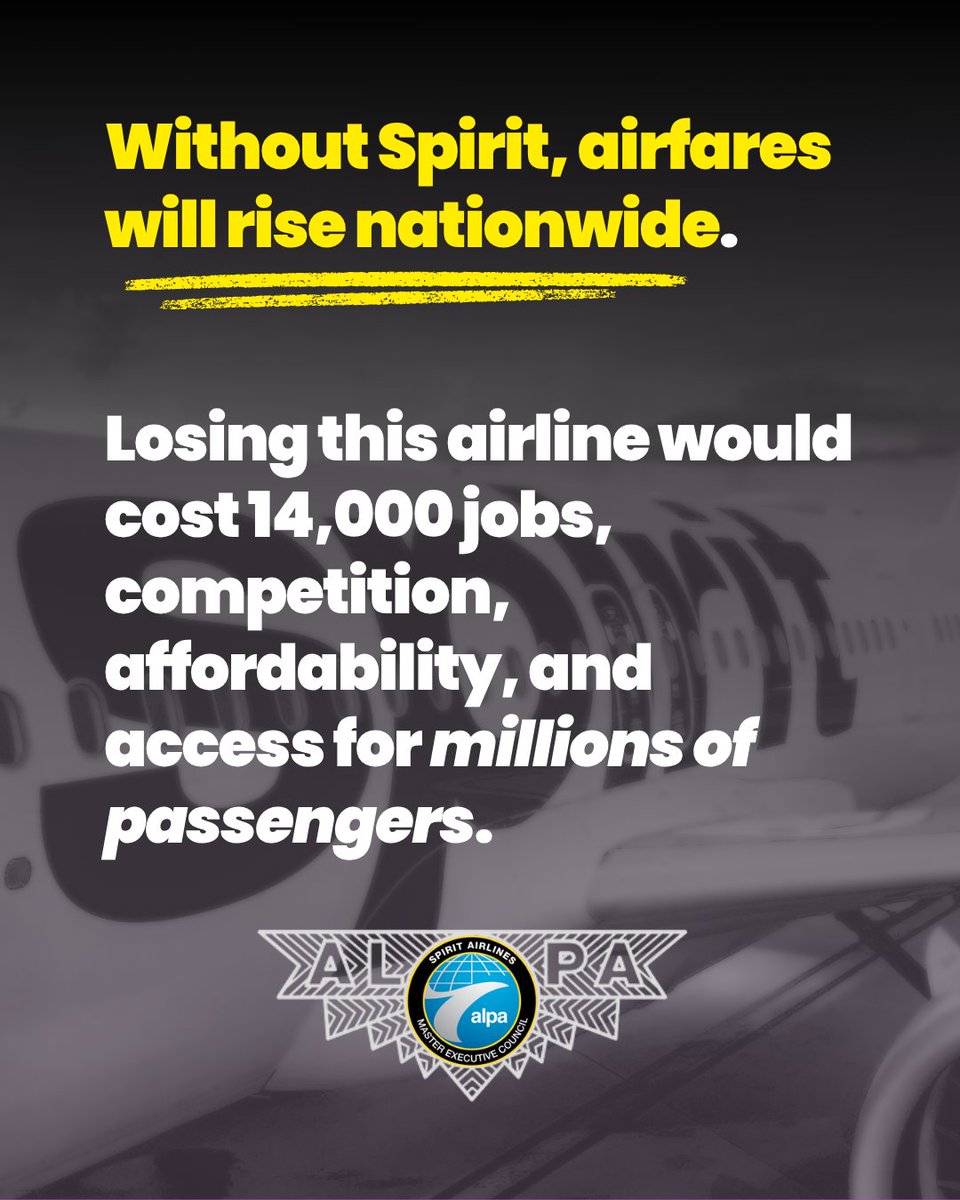 Spirit ALPA MEC tweet media