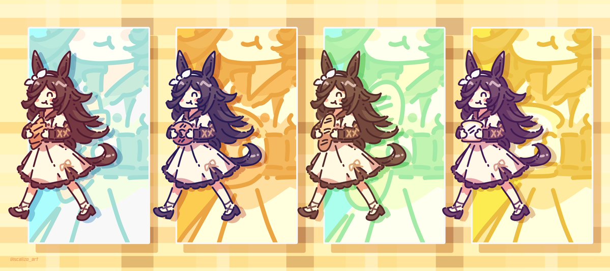 daily reminder that rice shower prefers bread for breakfast! ☀️🍞