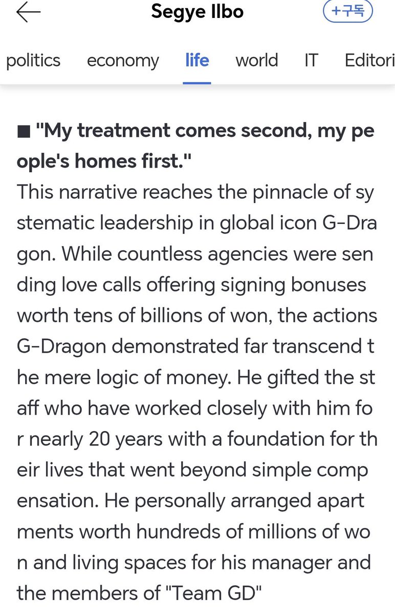 jiyongvamp's tweet photo. Gdragon arranged apartments for his whole team 😭😭😭 worth hundreds of millions of won 😭😭😭……..

OH MY GOD 🥹💖 he really is the most sweetest and generous idol ever https://t.co/p9o36tgOdy