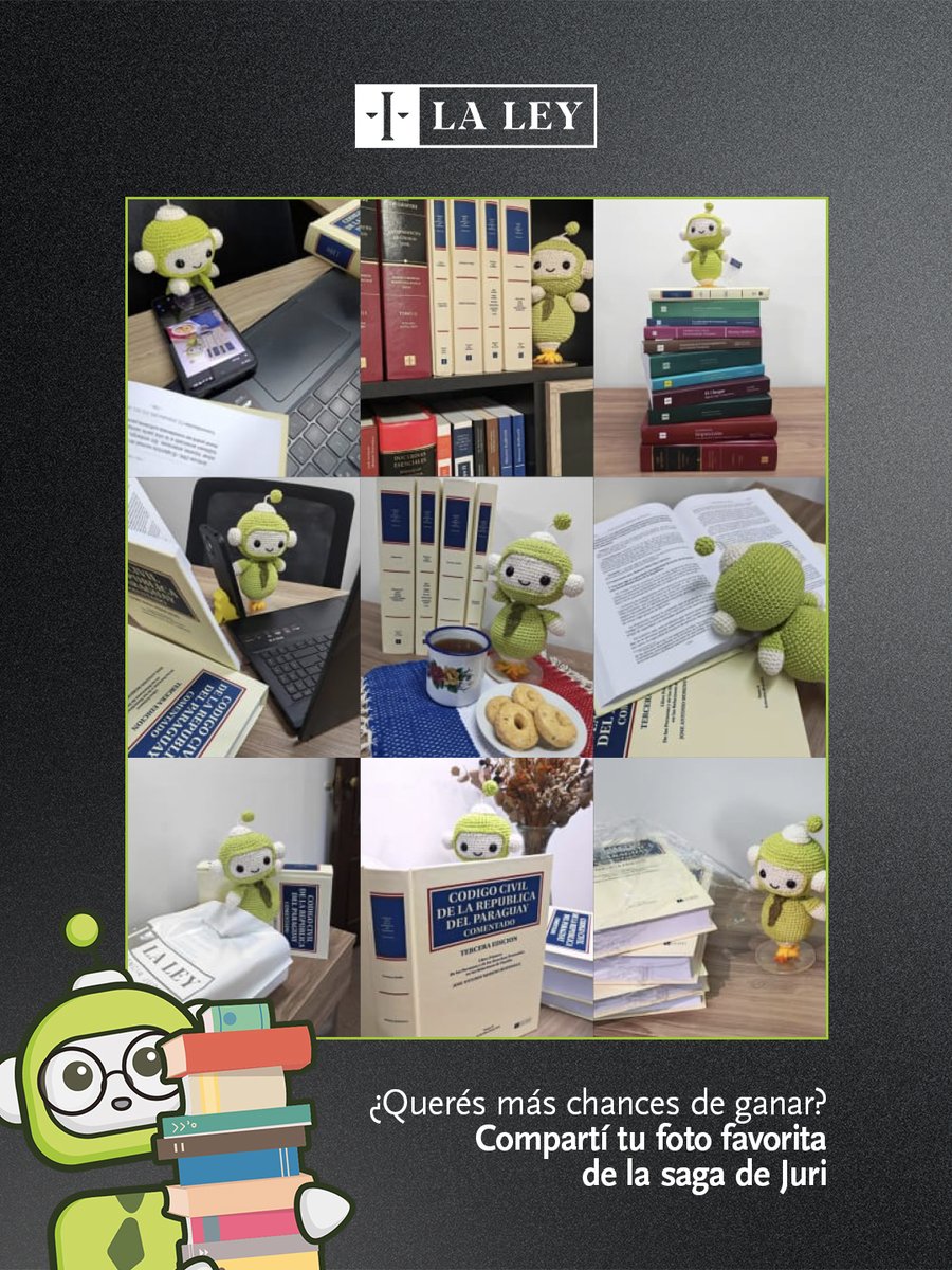 laleyparaguaya's tweet photo. La gente ya está participando y es así de simple 👇

Compartí esta publicación o tu capítulo favorito de Juri.

📚 Cuantos más capítulos compartas, más chances tenés de ganar.
⏳ Anunciamos al ganador el viernes 8 de mayo.