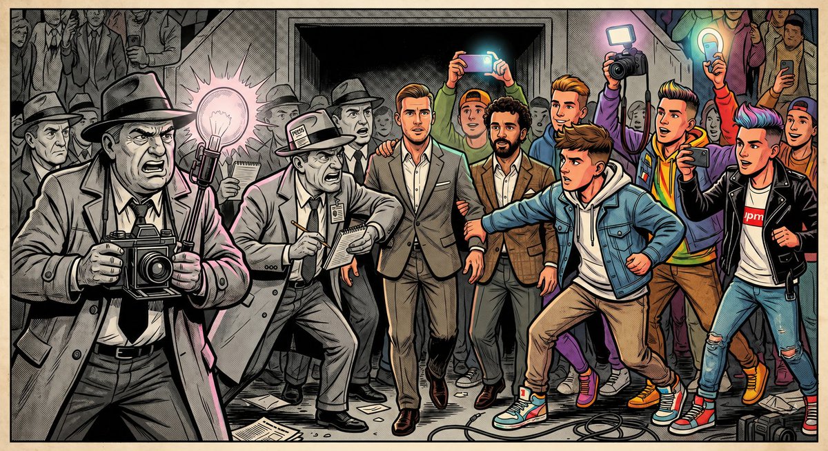 marcelogantman's tweet photo. Influencers, creadores de contenido y periodistas profesionales: el aire se corta en rebanadas.

Mañana en el newsletter. A la hora en que Aldao hacía El Club de Barbas..

Suscripciones acá. https://t.co/dhDo1VtpBK https://t.co/4H7qmsK1BF