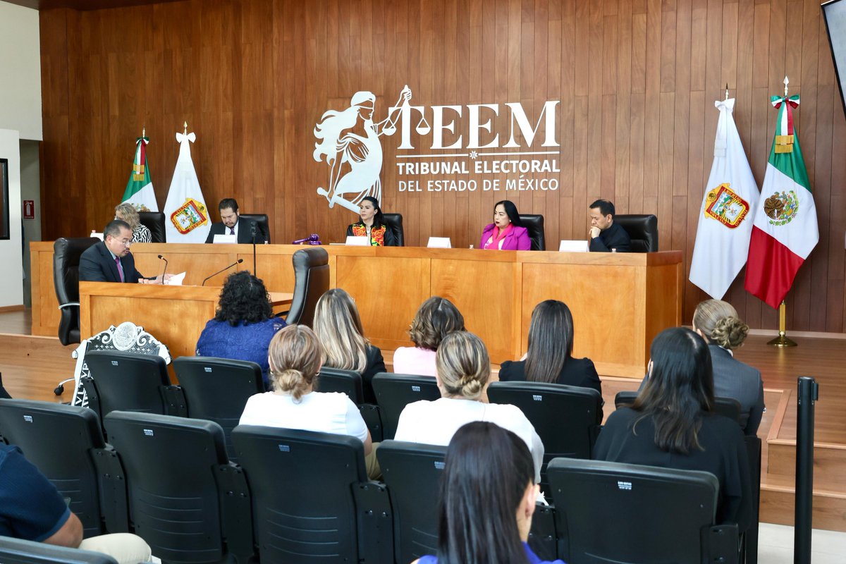 Tribunal Electoral del Estado de México tweet media
