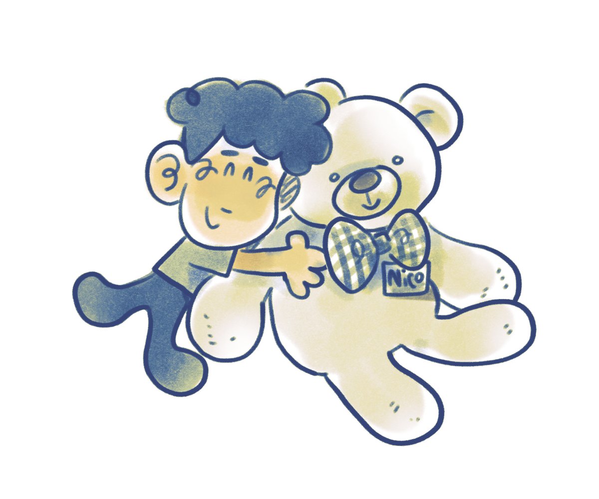 i had to draw gabi and nico bear