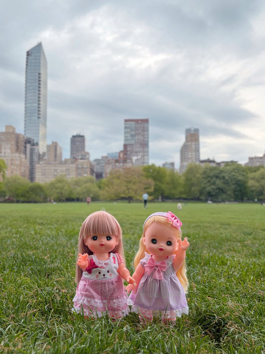 リリィちゃんと ニューヨークに きているよ🇺🇸🗽🦣