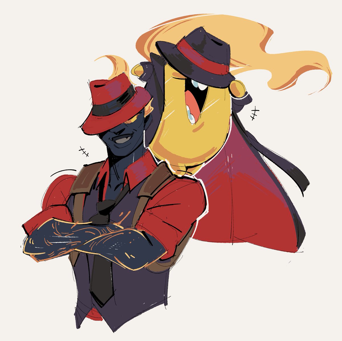 PHO_kg's tweet image. NO.32 INFERNUS with HAPPY!              
same as usual ask if you don't already see your fav on my profile.                
#deadlock #infernus