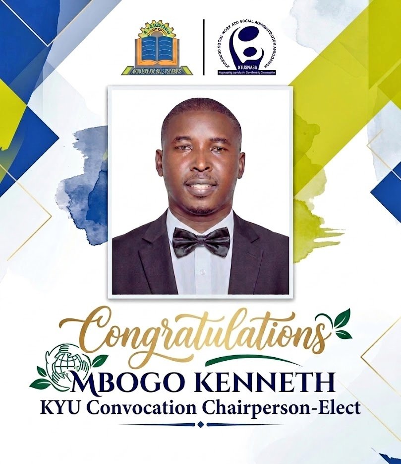 KYUSWASA's tweet image. WELL DESERVED 👏🎊 for 
A One United Convocation 🎓 
Congratulations 👏👏🎊
#KyUconvocation #Kyuwasa #Congratulations