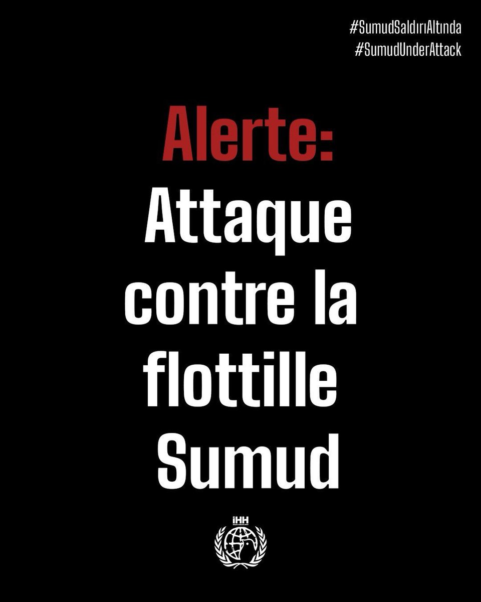 #globalsumudflotilla  #GlobalSumudFlotilla #StandWithGaza #FreePalestine
#SiyonizmeKarşıCesaret
#GlobalSumudFilosunuKoruyun
#SumudSaldırıAltında
#SumudUnderAttack
#Gaza #FREEPALESTİNE