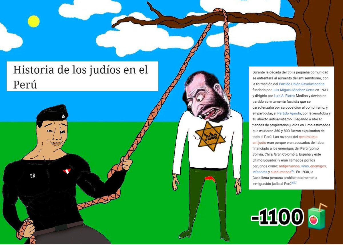 "Como peruano y judío"