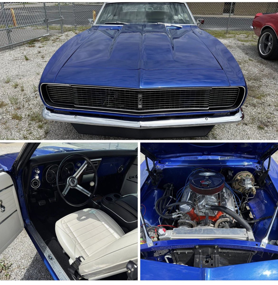 dwmiller2's tweet image. Oh mommy! Killer 1968 Chevrolet Camaro convertible RS / Rally Sport with 454 big block in great looking blue metallic paint with white top. Love that white interior. Classic Auto Repair, Service &amp;amp; Restoration Tulsa #Camaro #ClassicMechanic #BNMC 324-4444 camaro-restoration.com