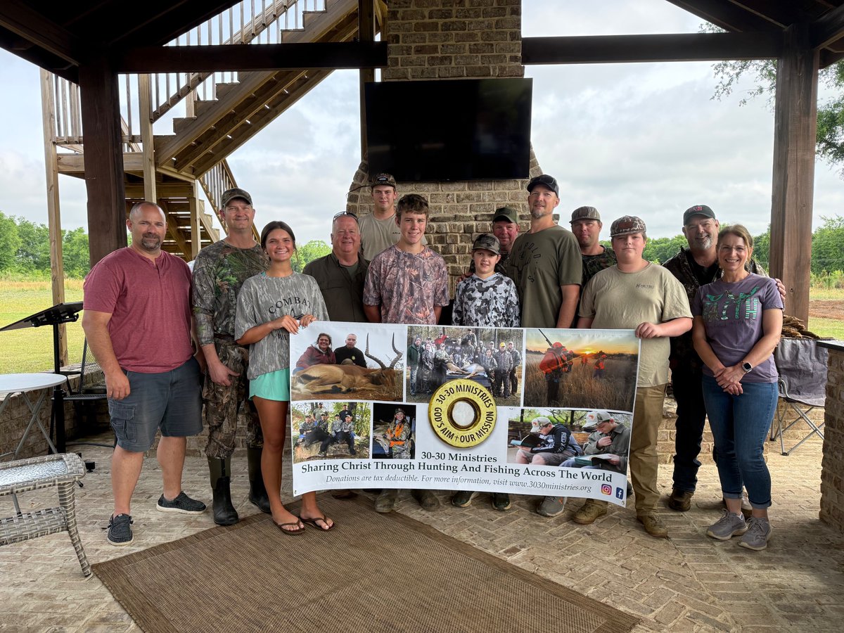 3030Ministries's tweet photo. Great first Turkey Camp at Camp Creek Plantation in Macon County. Fantastic folks with a heart for sharing Jesus through hunting. Turkeys seen and heard and some close calls... just couldn't seal the deal on the trigger. That's alright, we'll see you next trip. https://t.co/g10LQ0TqXF